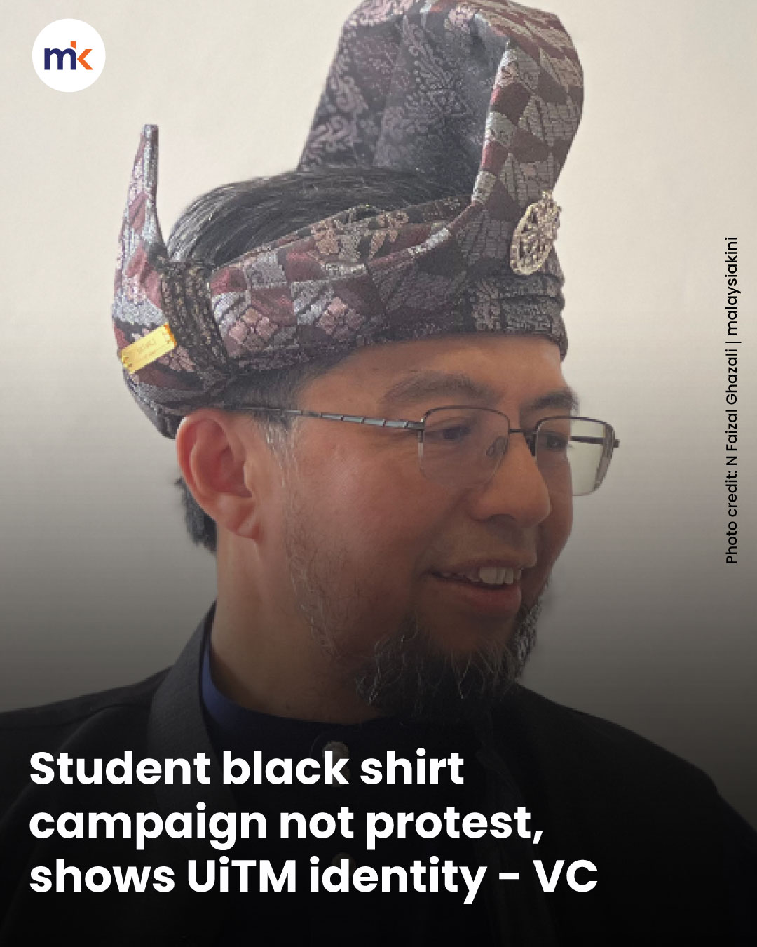 Student black shirt campaign not protest, shows UiTM identity - VC