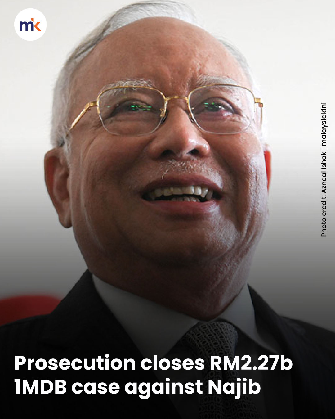 Prosecution closes RM2.27b 1MDB case against Najib