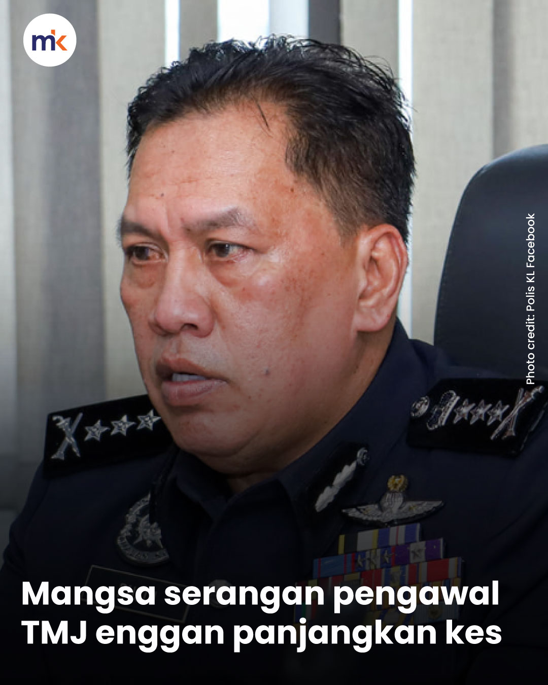 Mangsa serangan pengawal TMJ enggan panjangkan kes