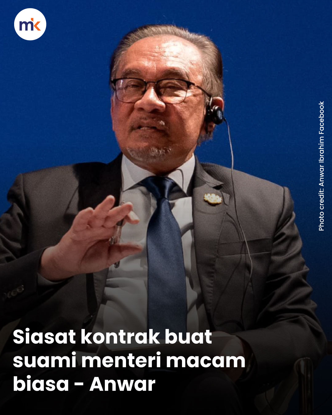 Siasat kontrak buat suami menteri macam biasa - Anwar