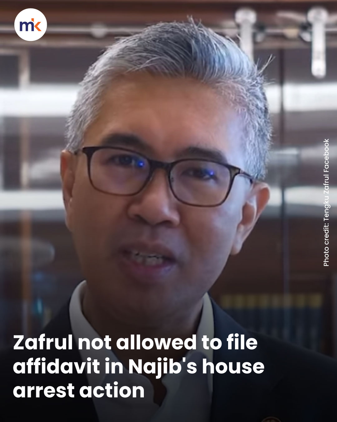 Zafrul not allowed to file affidavit in Najib's house arrest action