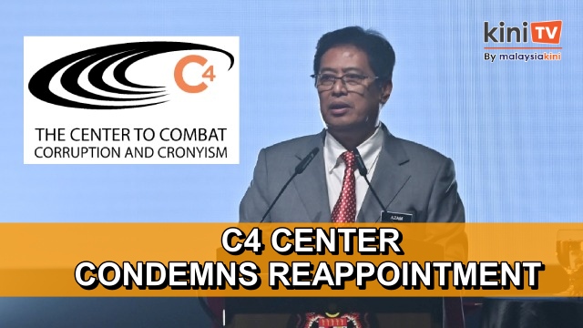 C4 Center condemns reappointment of MACC Chief Azam Baki