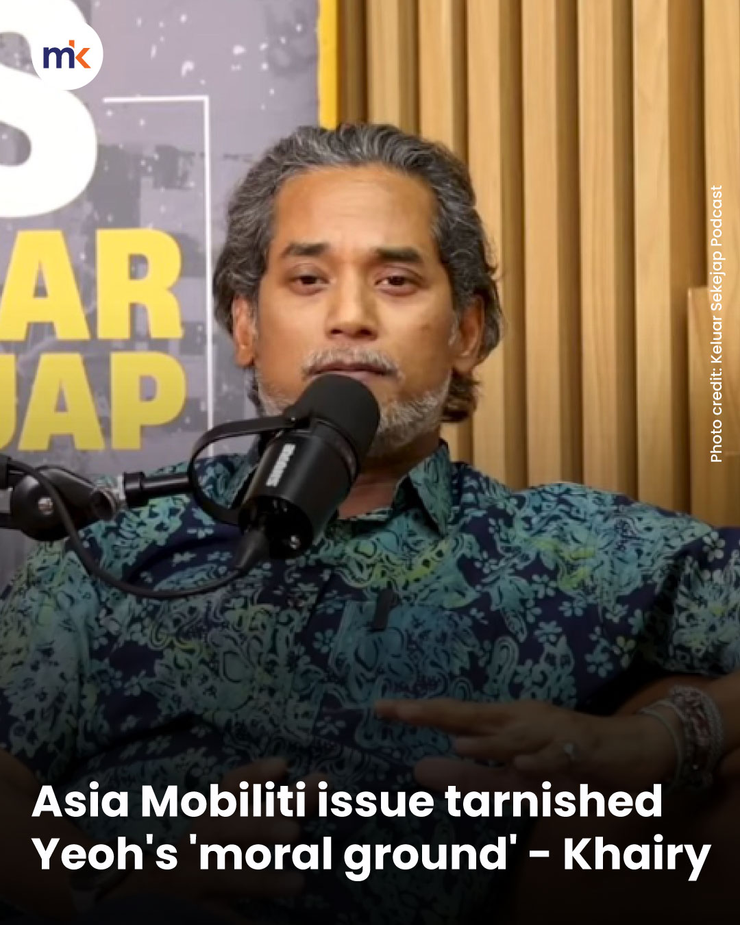 Asia Mobiliti issue tarnished Yeoh's 'moral ground' - Khairy