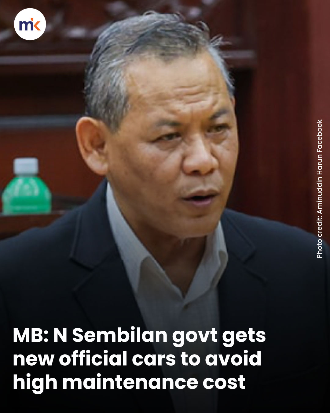 MB: N Sembilan govt gets new official cars to avoid high maintenance cost