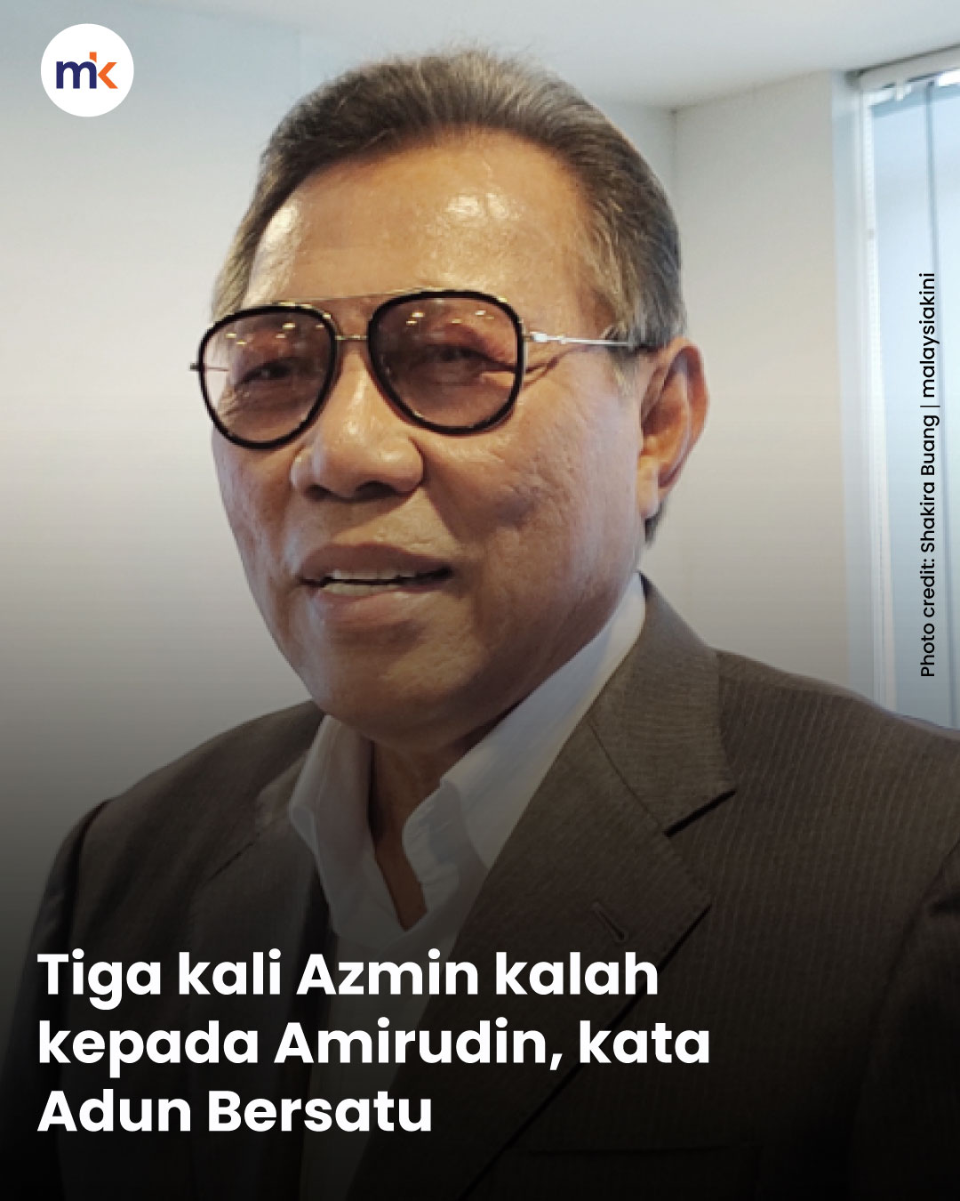 Tiga kali Azmin kalah kepada Amirudin, kata Adun Bersatu