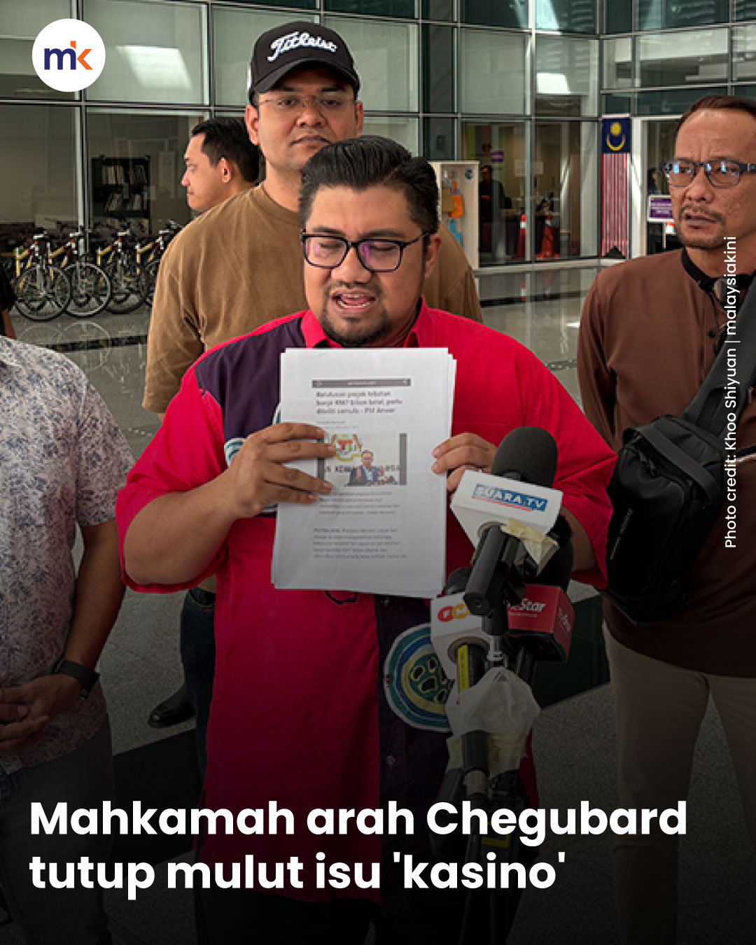 Mahkamah arah Chegubard tutup mulut isu 'kasino'