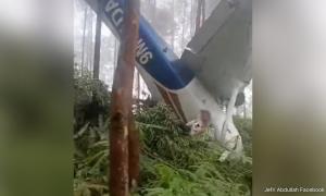 Light aircraft crashes in Sungkai, 2 passengers survive
