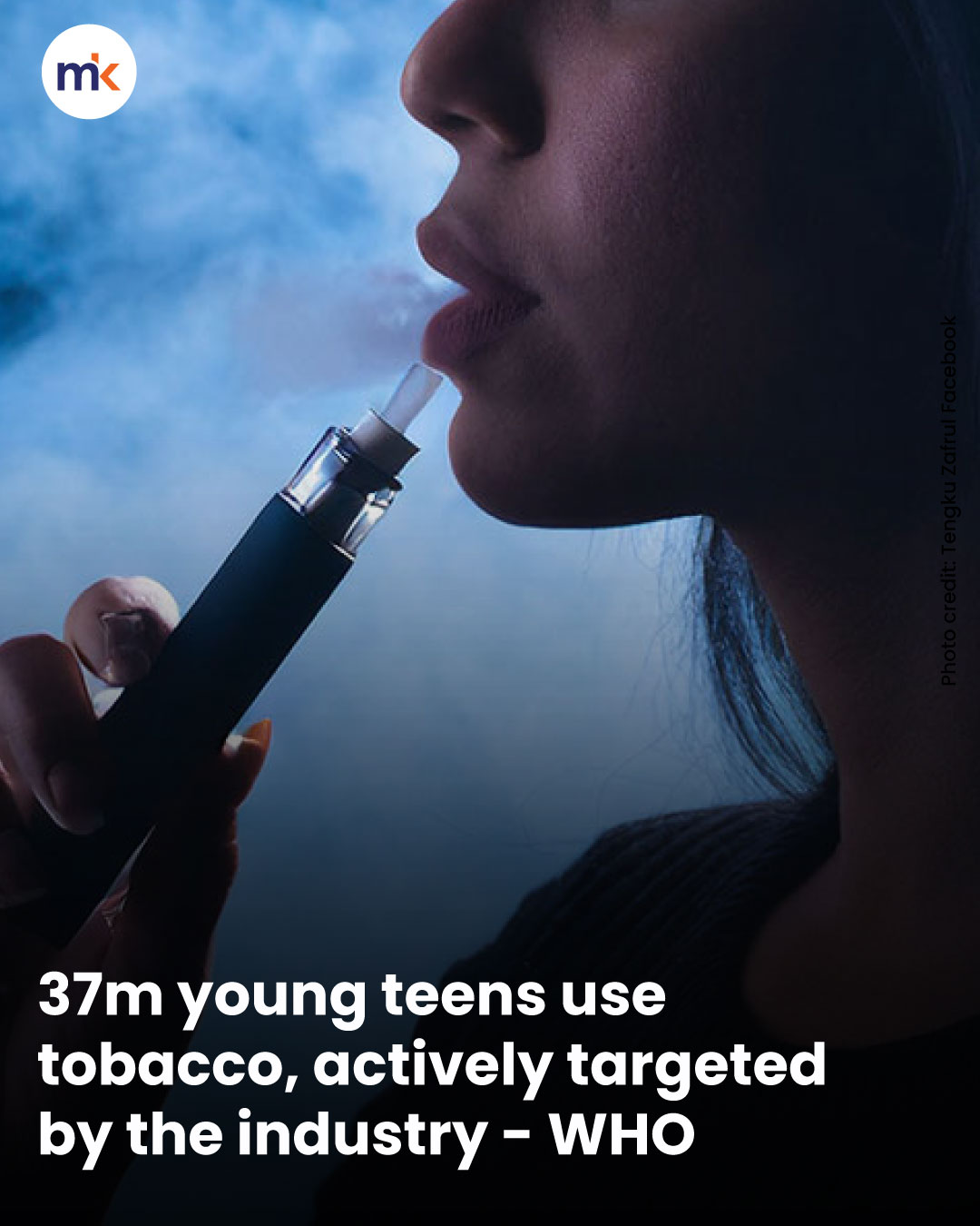 37m young teens use tobacco, actively targeted by the industry - WHO