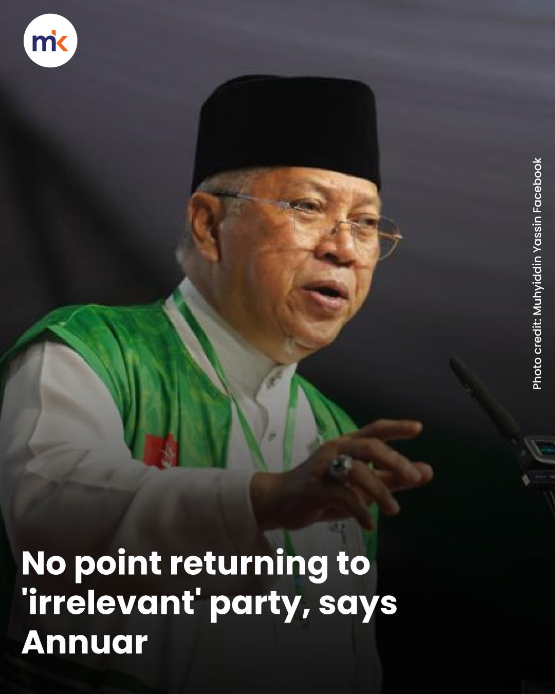 No point returning to 'irrelevant' party, says Annuar
