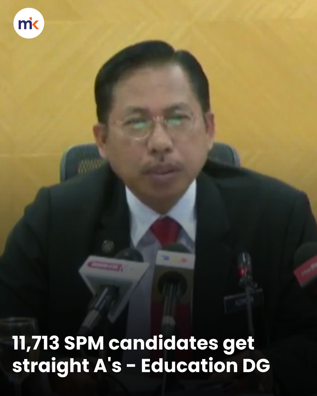 11,713 SPM candidates get straight A's - Education DG