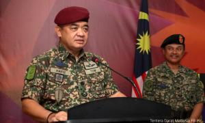 Army chief put on leave pending corruption probe