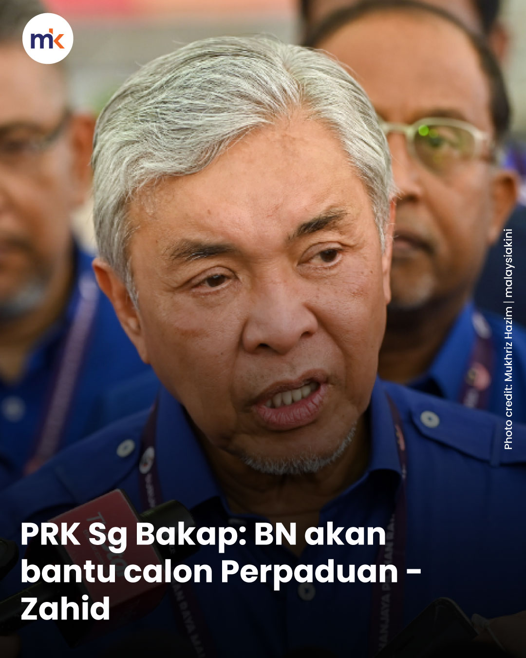 PRK Sg Bakap: BN akan bantu calon Perpaduan - Zahid