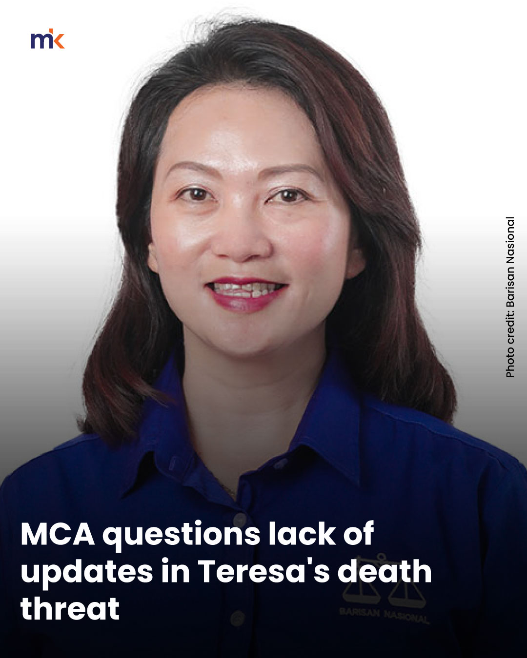MCA questions lack of updates in Teresa's death threat