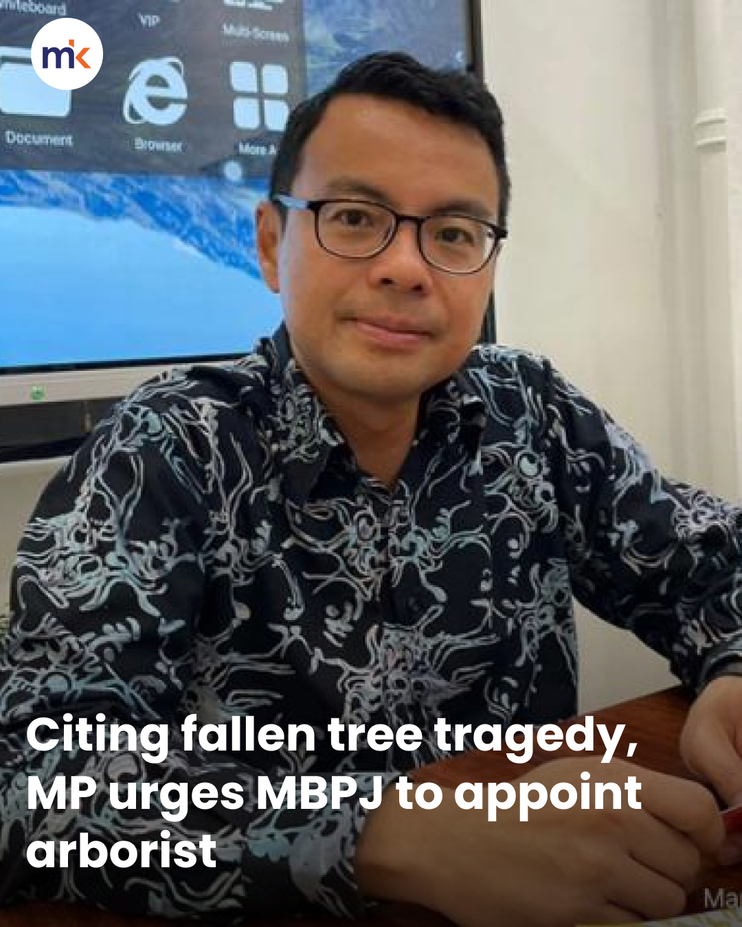 Citing fallen tree tragedy, MP urges MBPJ to appoint arborist