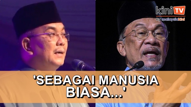 'Sekiranya ada melakukan ucapan kurang sesuai' - Sanusi minta maaf depan Anwar