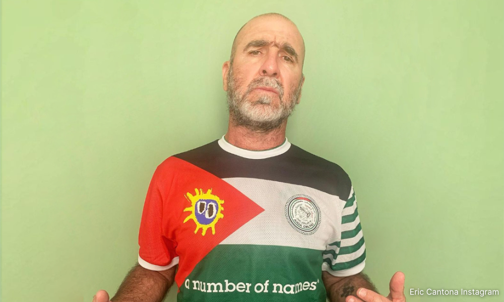 Eric Cantona persoal sikap dunia pada Israel