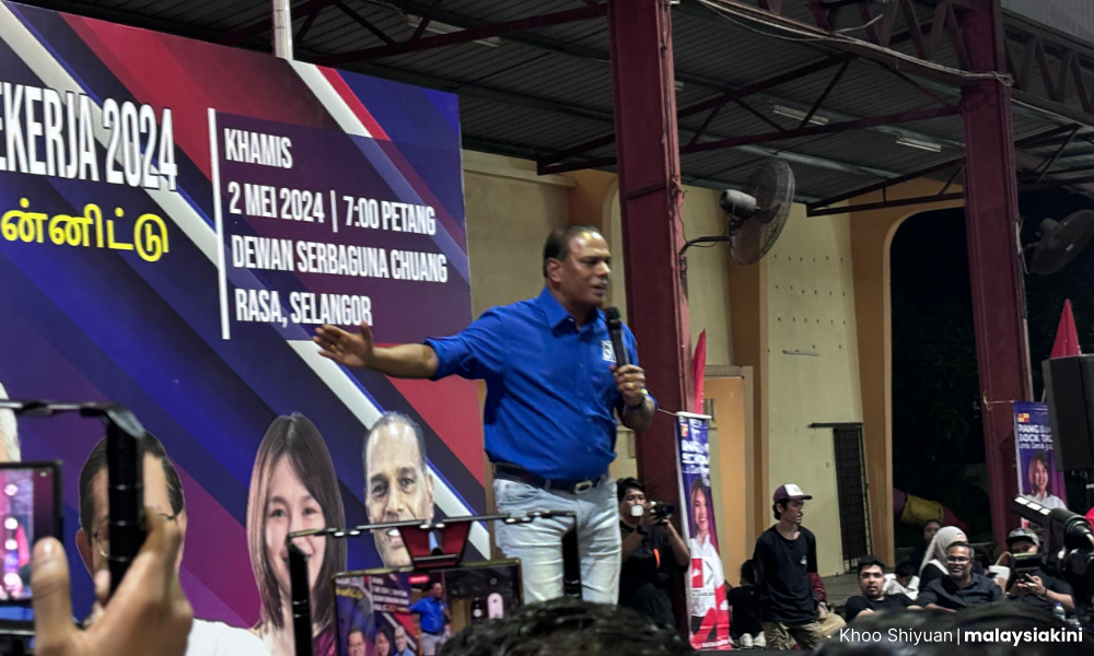 Saravanan nafi kecam Anwar di Kuala Kubu Bharu