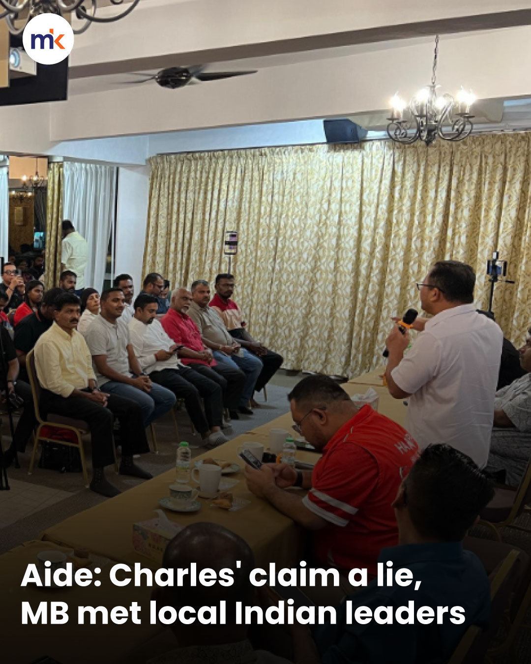 Aide: Charles' claim a lie, MB met local Indian leaders
