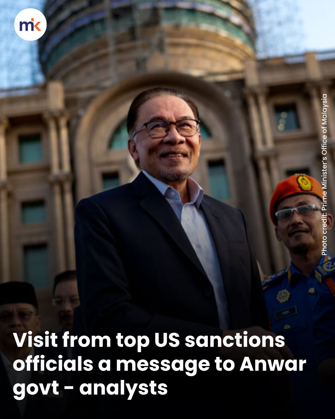 Visit from top US sanctions officials a message to Anwar govt - analysts