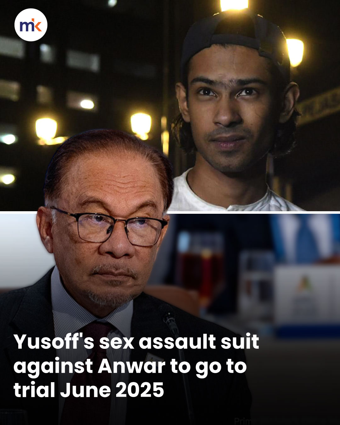 Yusoff's sex assault suit against Anwar to go to trial June 2025