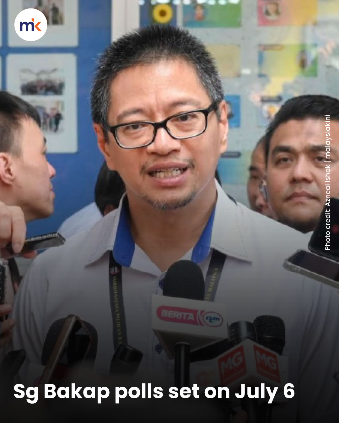 Sg Bakap polls set on July 6
