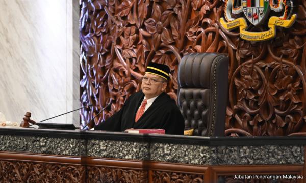 Speaker's decision not subject to judicial scrutiny, appellate court rules