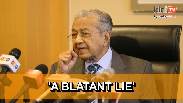'I never threatened to sack Guan Eng, that's a blatant lie' - Dr M