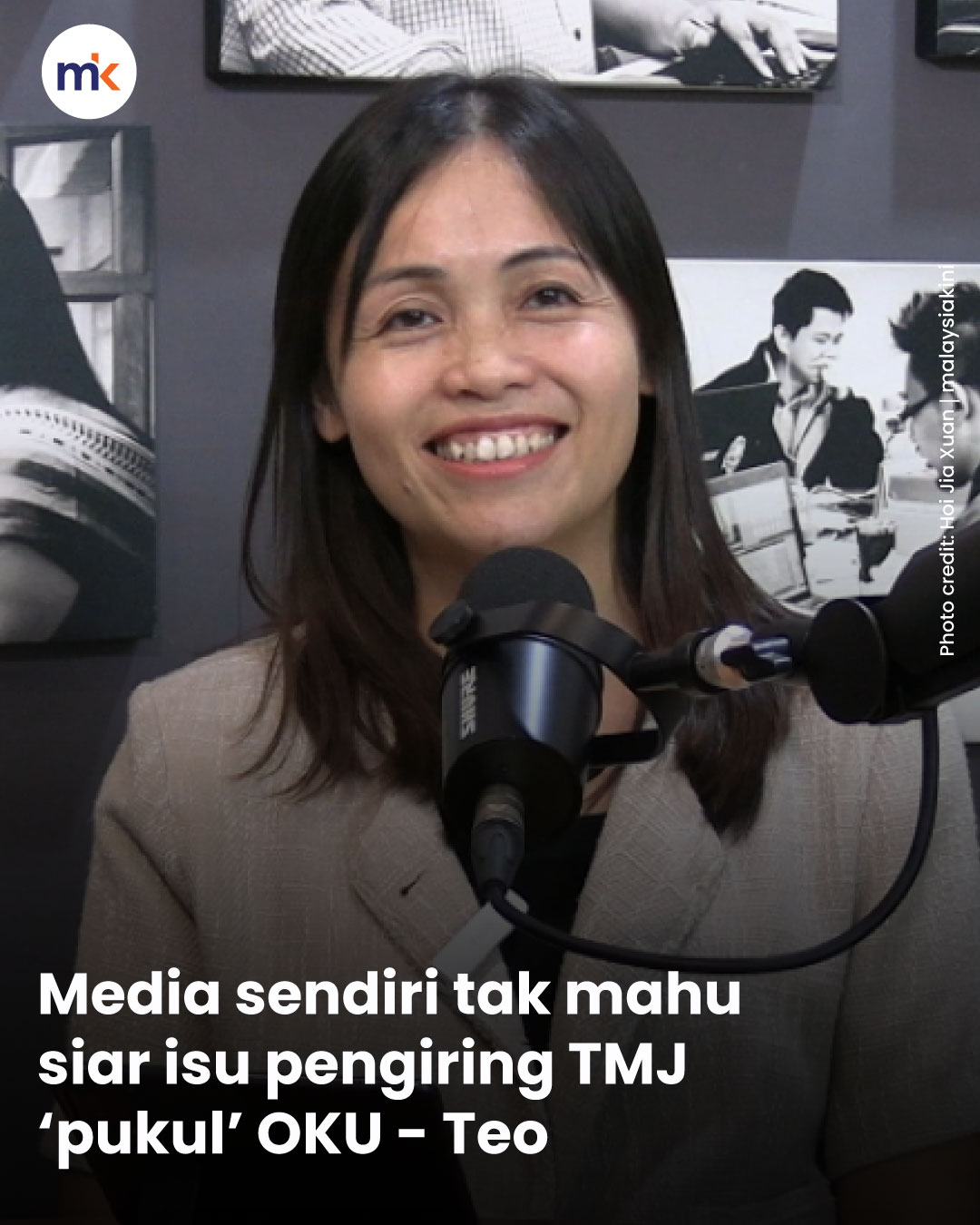 Media sendiri tak mahu siar isu pengiring TMJ ‘pukul’ OKU - Teo