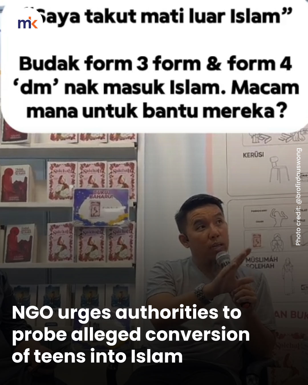 NGO urges authorities to probe alleged conversion of teens into Islam