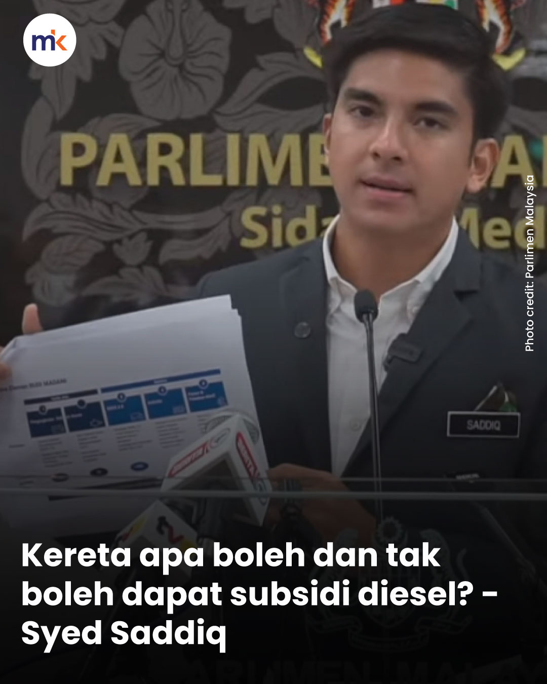 Kereta apa boleh dan tak boleh dapat subsidi diesel? - Syed Saddiq