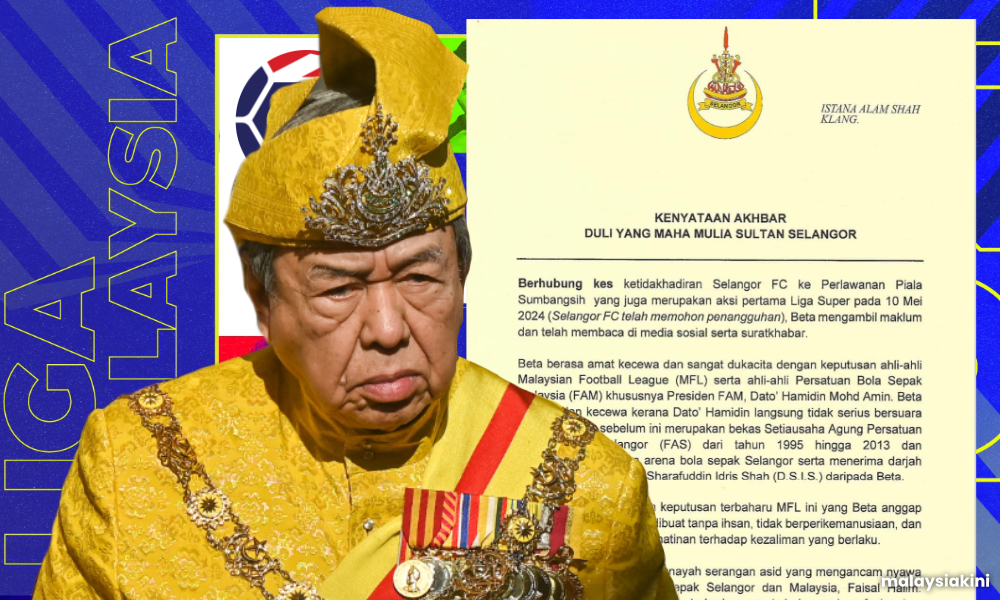 Sultan Sharafuddin: Hukuman pada Selangor FC tak berperikemanusiaan