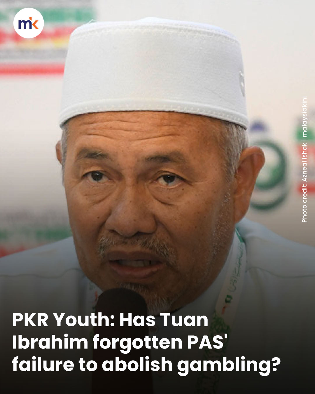 PKR Youth: Has Tuan Ibrahim forgotten PAS' failure to abolish gambling?