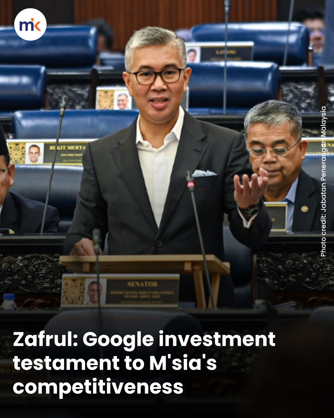 Zafrul: Google investment testament to M'sia's competitiveness