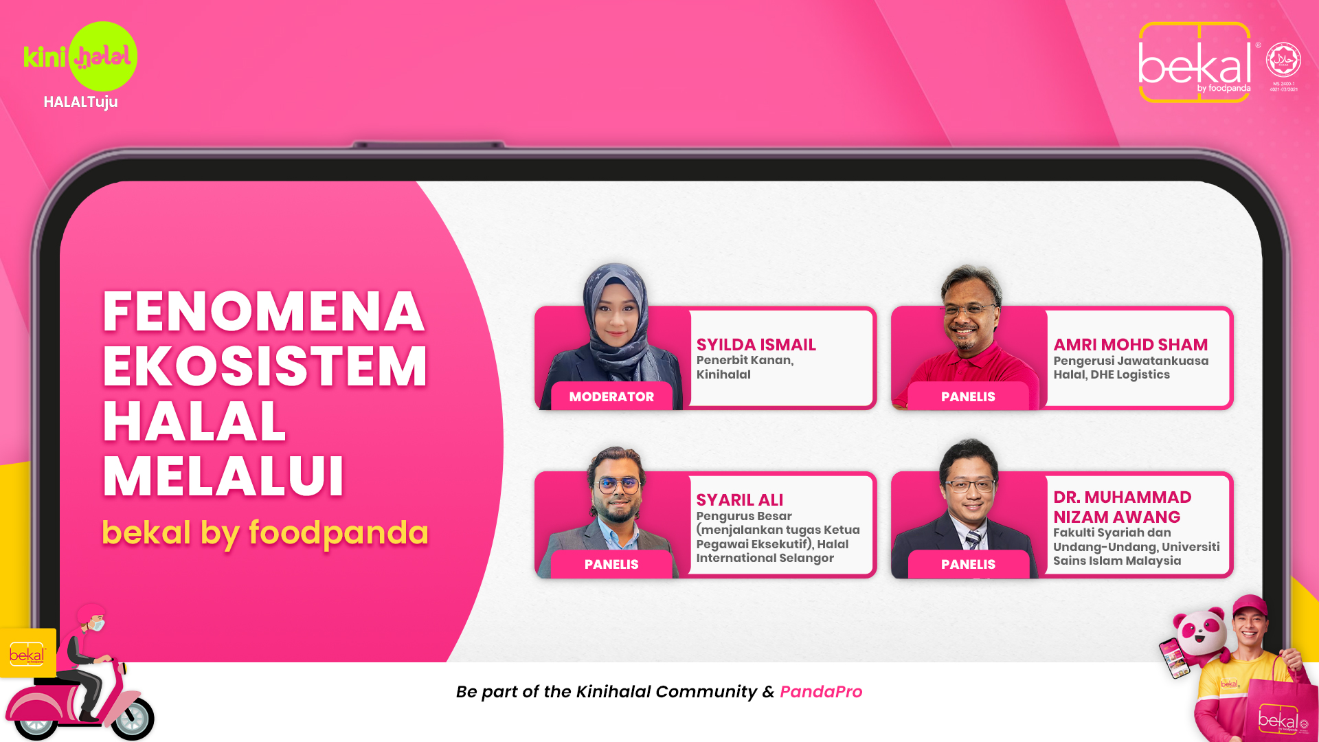 HALALTUJU: Fenomena Ekosistem Halal Melalui bekal by foodpanda