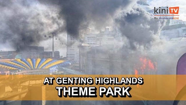 Fire breaks out at Genting Highlands theme park