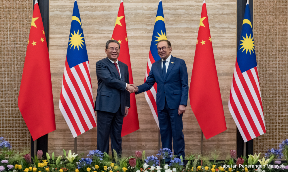 14 deals exchanged between Malaysia and China