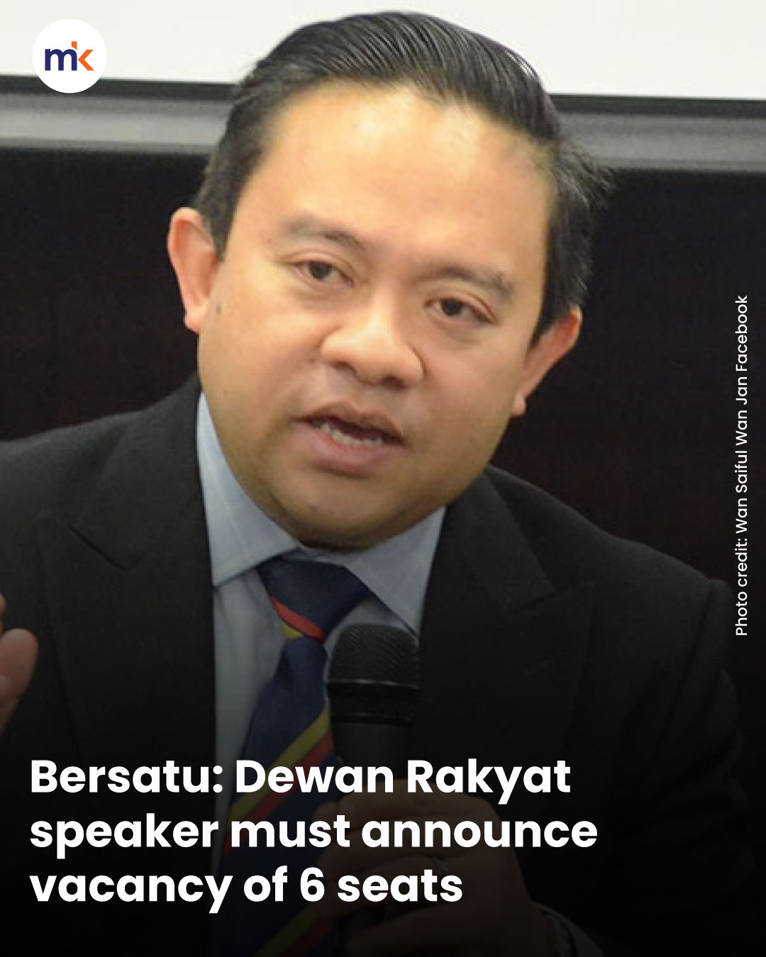 Bersatu: Dewan Rakyat speaker must announce vacancy of 6 seats