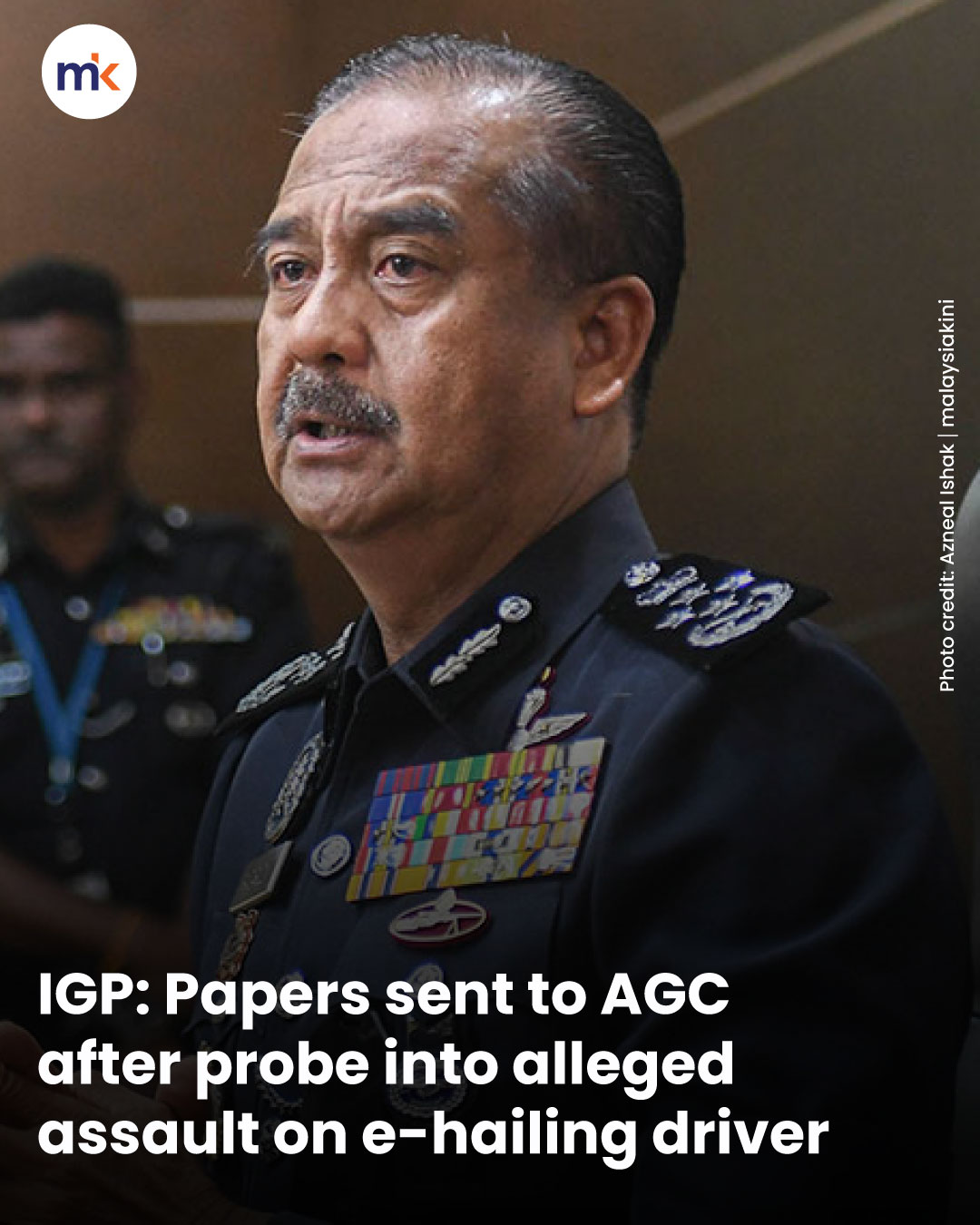 IGP: Papers sent to AGC after probe into alleged assault on e-hailing driver