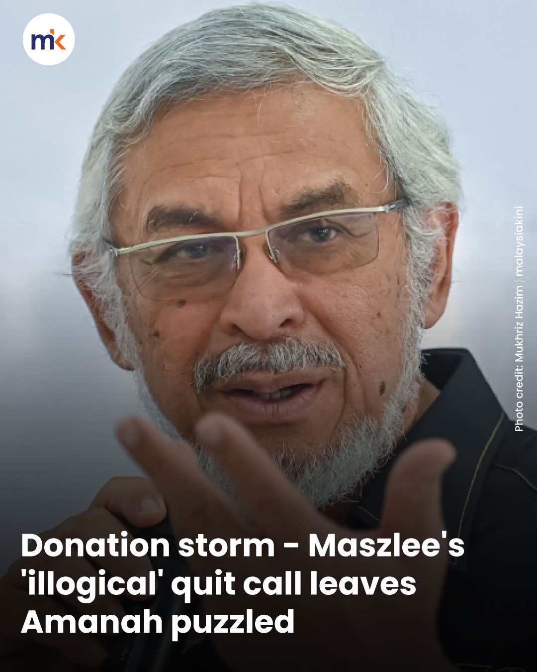 Donation storm - Maszlee's 'illogical' quit call leaves Amanah puzzled
