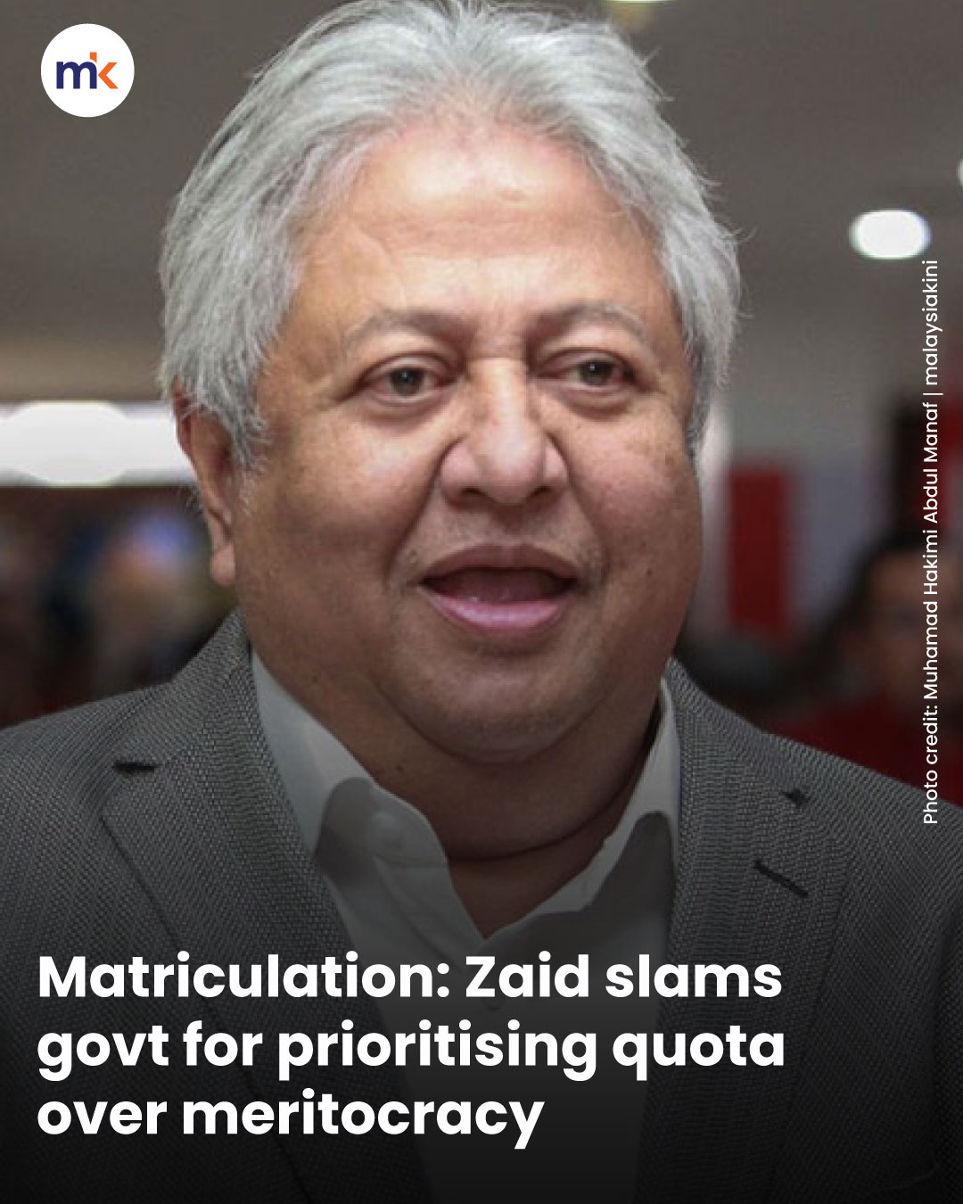 Matriculation: Zaid slams govt for prioritising quota over meritocracy
