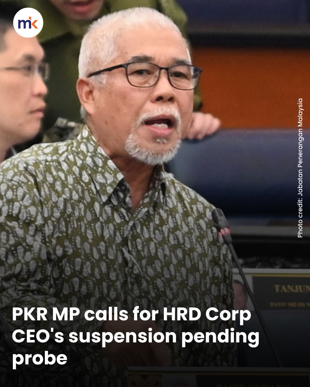 PKR MP calls for HRD Corp CEO's suspension pending probe