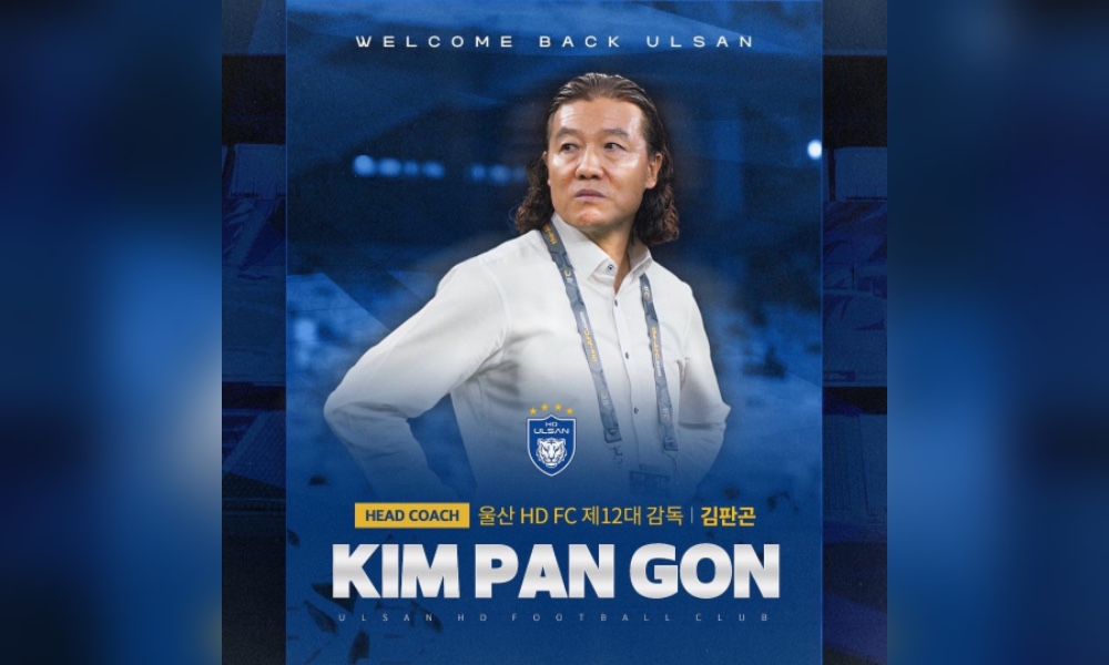 Pan-gon sah jadi pengemudi Ulsan HD