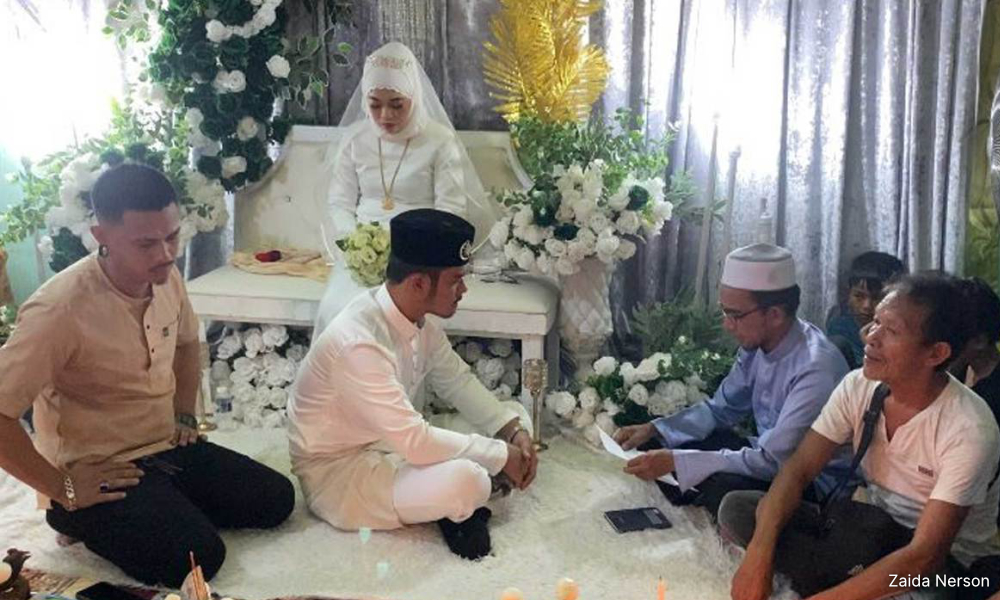 Bekas suami jadi saksi pernikahan jandanya