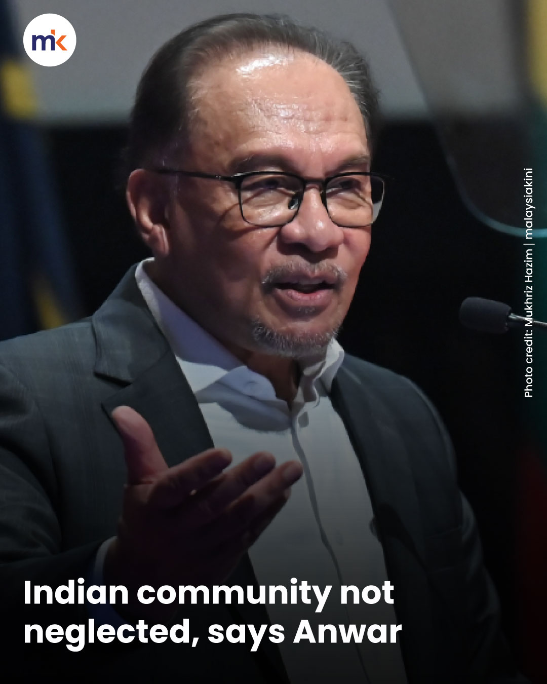 Indian community not neglected, says Anwar