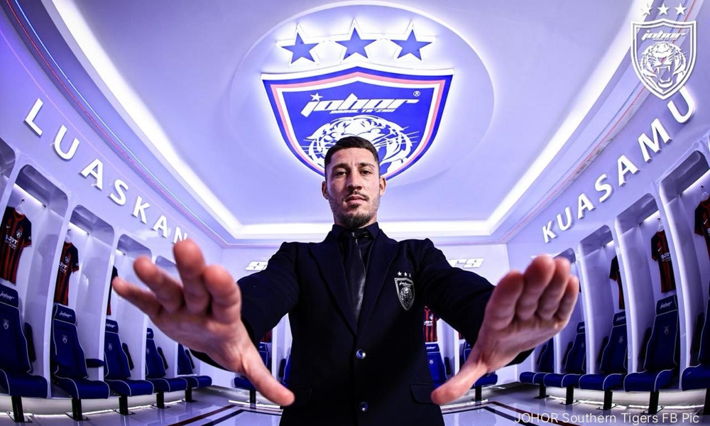 JDT umum pemain import baru dari Perancis