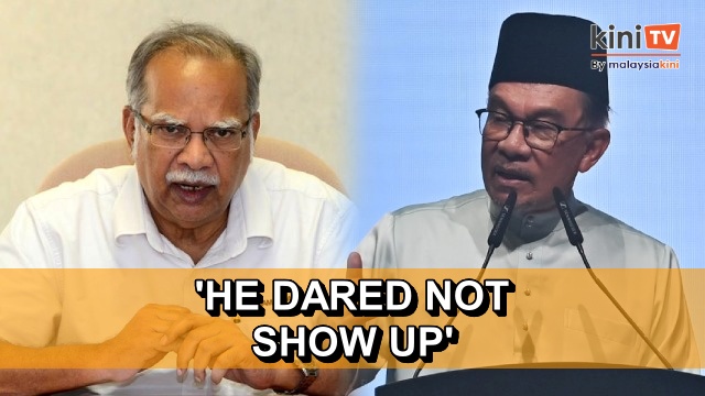 Anwar can’t face Sg Bakap voters, says Ramasamy