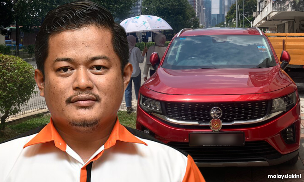 'Ini takkan berulang' - Hasbie mohon maaf parkir di laluan pejalan kaki