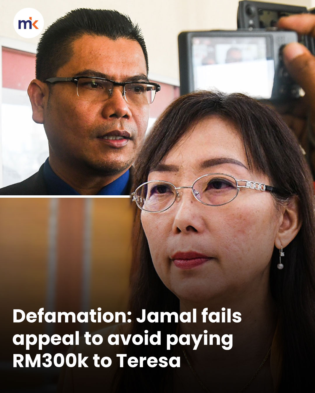 Defamation: Jamal fails appeal to avoid paying RM300k to Teresa