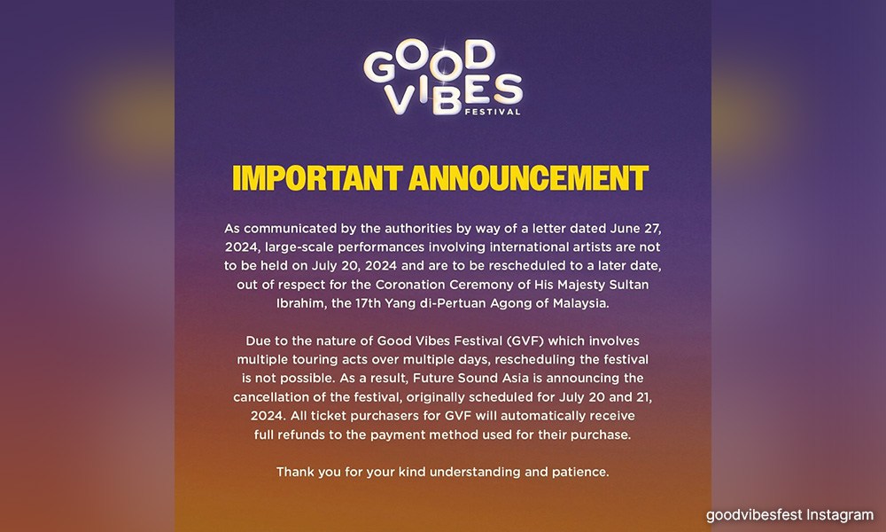 King's coronation: Int'l concerts postponed, cancelled