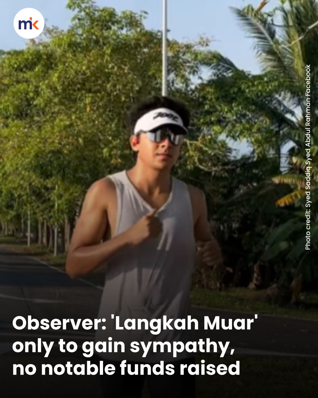 Observer: 'Langkah Muar' only to gain sympathy, no notable funds raised